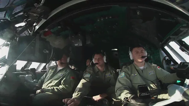 360° Ил-76. Взлет и посадка